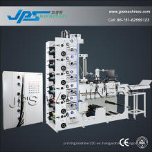 Máquina plástica de la impresión del rodillo de la película de Jps480-6c-B para el PVC / PE / OPP / animal doméstico / PP / BOPP / BOPE
